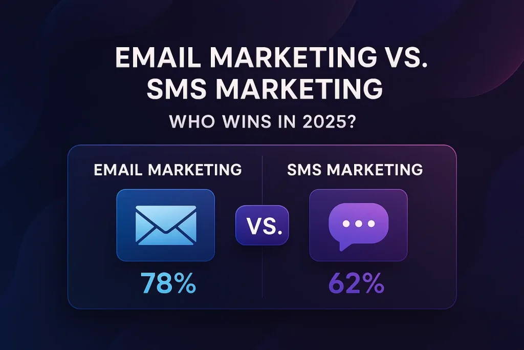 Email Marketing vs. SMS Marketing: The 2025 Showdown
