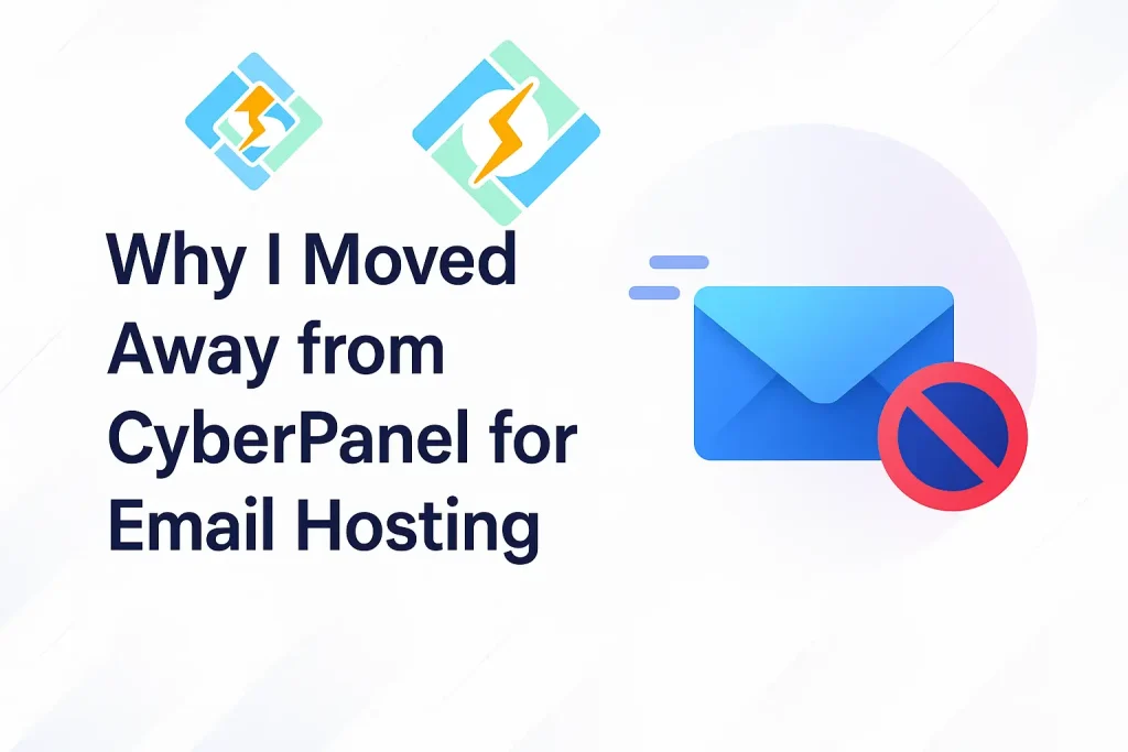 Why I Moved Away from CyberPanel for Email Hosting